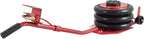 Air Jack, 3 Ton/6600 lbs Triple Bag Air Jack, Airbag Jack with Six Steel Pipes, Lift up to 17.7 inch/450 mm, 3-5 s Fast Lifting Pneumatic Jack, with Long Handles for Cars, Repair, (Red)