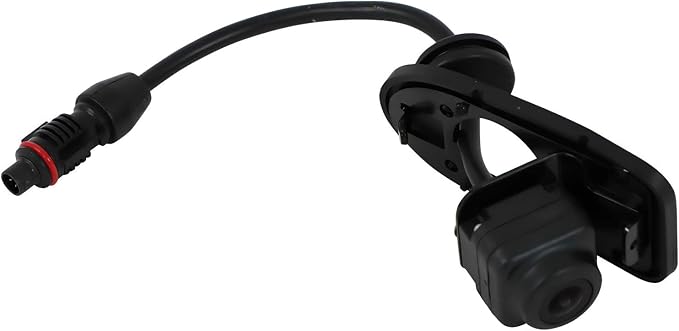 Voyager VCMS12R Super-CMOS High Performance Color Optics 1/3-inch Sensor Vehicle Right Side Body Observation Replacement Camera (No Housing), Anti-Blooming, Mirror Image Orientation, 12V DC (Renewed)