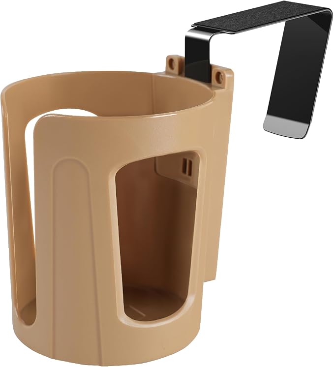 Large Car Door Cup Holder, Vehicle Armrest Cup Holder for Almost Any Size Bottle or Can