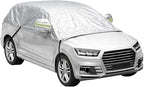 Car Windshield Snow Cover, 7-Layer Thickened Windproof Waterproof Windscreen Snow LCE Frost Protection, Automotive Exterior Windshield Ice Cover, Universal for Vehicles (39 × 33.9'')