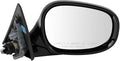 Passenger Side Power Heated Mirror Gloss Black Paint to Match Compatible with 2009-2012 BMW 328i BM1321145