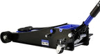 4 Ton Low Profile Floor Jack, Heavy Duty Floor Jack with Dual Pistons Quick Lift Pump, Steel Car Jack Adjustable Height 4"-21", Hydraulic Trolley Floor Jacks 4 Ton/8000 LB Capacity, Blue