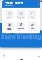 Car Sunshade, Snow Blocking, Antifreeze, Sun Protection, and Rainproof are Easy to Install to Resist Frost, Snow, Wind, and rain (Small Size)