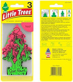 Car Air Freshener | Hanging Tree Provides Long Lasting Scent for Auto and Home | 24 Air Fresheners |Sour Power