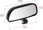 Blind Spot Mirror - 2 Pack Rear View Concave Mirror Blindspot Wide Angle Mirror for Universal Cars