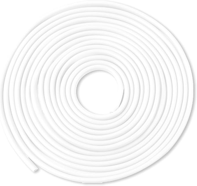 32Ft (10M) Car Door Edge Protector, Anti-Collision Car Door Entry Guard Protective Strip, Doors Edge Trim U Shape Edge Guards for Cars Trucks Suvs (White-10M)