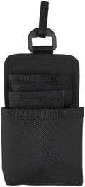 Car Air Vent Storage Bag, Multifunctional 3-Pockets Front Seat Organizer with Charging Port, 600D Oxford Fabric Hanging Pouch Bag, Car Vent Accessories for Key, Pen, Phone, Sunglass (Black)