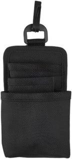 Car Air Vent Storage Bag, Multifunctional 3-Pockets Front Seat Organizer with Charging Port, 600D Oxford Fabric Hanging Pouch Bag, Car Vent Accessories for Key, Pen, Phone, Sunglass (Black)