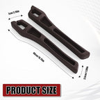2PCS No Drop Seat Guard, Car Seat Gap Filler, Multi-Function Car Side Gap Filler for Prevent Items Falling, Universal Auto Blocker Between Seats Auto Organizer Accessories for Most Cars