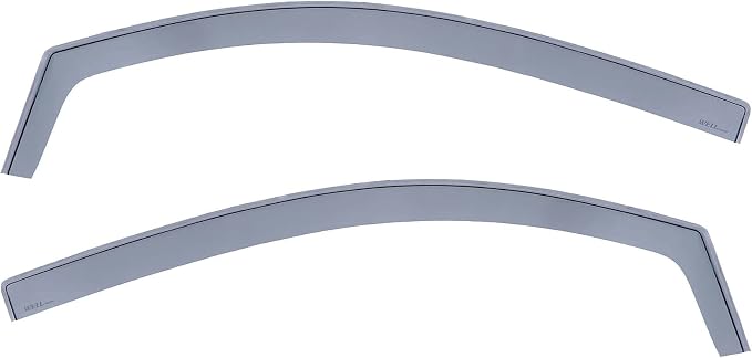 in-Channel Side Window Visors Wind Deflectors 2Pcs Compatible with Fiat 500 500c 500e 2012-2019 Rain Guards
