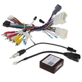 16pin Car Stereo Wiring Harness Adapter with Canbus Box for Mitsubishi Outlander Pajero Support OEM Rockford Amplifier Camera SWC USB