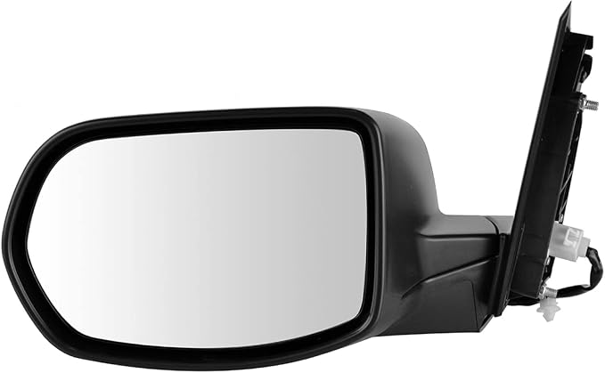 2 Piece Driver and Passenger Side Mirror Assembly Set Electric Adjustment Non-Heated No Memory Textured Compatible with 2012-2016 Honda CR-V HO1320270 HO1321270