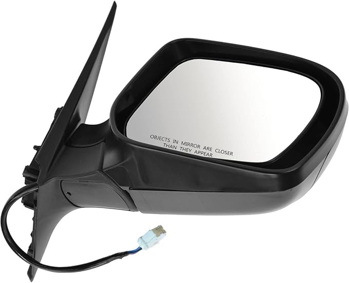 Passenger Side Mirror Assembly Power Heated Foldaway Textured Paint to Match Compatible with 2011-2013 Subaru Forester