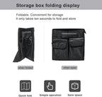 Non-slip Car Organizer, Multi-Use Collapsible Car Storage Box, Portable Auto Cargo Storage Bin for Car SUV Truck, Waterproof Outdoor Camping Picnic Storage Container