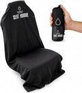 Car Seat Towel | Premium Microfiber Towel Seat Covers for Cars | Universal Fit & Machine Washable | Portable Car Seat Towel Cover After Gym, Yoga, Beach Black