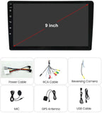 Car Radio for Nissan Frontier SV 2013-2020 2G+64G, 9 Inch IPS Touch Screen Stereo Head Unit Wireless Car-Play Android Auto Blue-Tooth GPS Navi Upgrade Dash Kit WiFi FM RDS