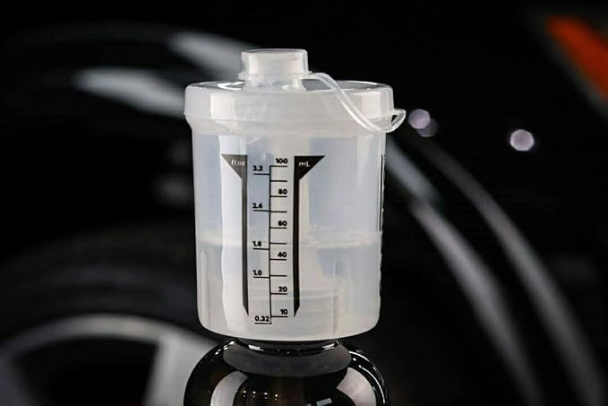 Measure - Car Concentrate Liquid Measuring Cup - Precisely Measure Concentrated Liquids for Dilution
