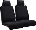 Premium Waterproof Seat Cover Towel Protector Neoprene Universal Fit, Upgraded 100% Washable & Removable Non-Slip Sweat Carseat Towel Covers, Perfect for Gym/Yoga/Workout（Black,2PCS