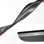 Original Side Window Wind Deflector for 2007-2013 Chevy Silverado/GMC Sierra 1500,2007-2014 2500HD/3500HD with Extended Cab, 4pcs Out-Channel Tape-On Rain Guards Set,Window Visor 94040