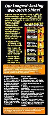 Extreme Tire Shine Gel by, Tire Shine for Restoring Color and Tire Protection, 18 Fl Oz