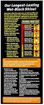 Extreme Tire Shine Gel by, Tire Shine for Restoring Color and Tire Protection, 18 Fl Oz