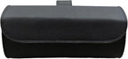 Sunglasses Holder for Car Sun Visor, Leather Car Sunglass Holder with Hidden Magnetic Closure, Clip On Glasses Case, Universal Storage Box Organizer Accessories (Black)