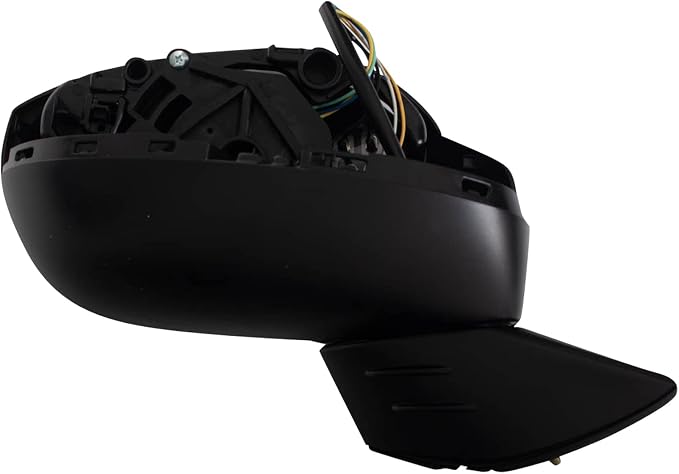 Passenger Side Power Heated Mirror Smooth Black Paint to Match Compatible with 2022 Honda Civic HO1321351