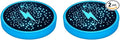 Mandark LED Car Cup Holder Lights, 2PCS Waterproof 7 Colors Changing Vehicle USB Charging Coaster Pad, Auto Interior Atmosphere Lamp Cup Mat Accessories, Universal for SUV Sedan Truck (Flash)