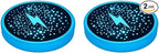 Mandark LED Car Cup Holder Lights, 2PCS Waterproof 7 Colors Changing Vehicle USB Charging Coaster Pad, Auto Interior Atmosphere Lamp Cup Mat Accessories, Universal for SUV Sedan Truck (Flash)