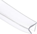 Clear Edge Trim, 9.8Ft Silicone U Channel Edge Protector, Edges Guards Fits 1-3/8"-1-13/32" for Car Doors Sheet Metal Parts (1-9/16" W x 11/16" H)