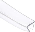 Clear Edge Trim, 13.1Ft Silicone U Channel Edge Protector, Edges Guards Fits 1-3/8"-1-13/32" for Car Doors Sheet Metal Parts (1-9/16" W x 11/16" H)