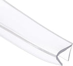 Clear Edge Trim, 13.1Ft Silicone U Channel Edge Protector, Edges Guards Fits 1-3/8"-1-13/32" for Car Doors Sheet Metal Parts (1-9/16" W x 11/16" H)
