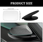 2PCS Blind Spot Convex Car Mirror, Side Mirror Blindspot, Rear View Mirrors with Wide Angle Adjustable Stick, Universal Car Blindspot Mirrors Exterior Accessories for Cars (Rectangle, 2PCS)