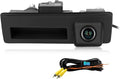 170° Car Handle Backup Camera HD Waterproof Rear View Camera Night Vision Reverse Parking Assistance for Audi A3 S3 S5 A4L A6L Q3 Q5 Q7 for VW Tiguan Passat Touareg Lavida Sagitar