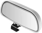 Blind Spot Mirror, Wide Angle HD Glass Rearview Mirror Adjustable Universal for Cars SUV and Trucks, 5.7inch*2.5inch, Sliver