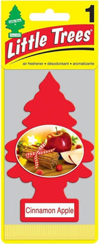 Car Freshner U1P10338 Cinnamon Apple Air freshener, 24 Pack
