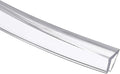 Clear Edge Trim, 13.1Ft Silicone U Channel Edge Protector, Edges Guards Fits 3/32"-1/8" for Car Doors Sheet Metal Parts (9/32" W x 5/16" H)