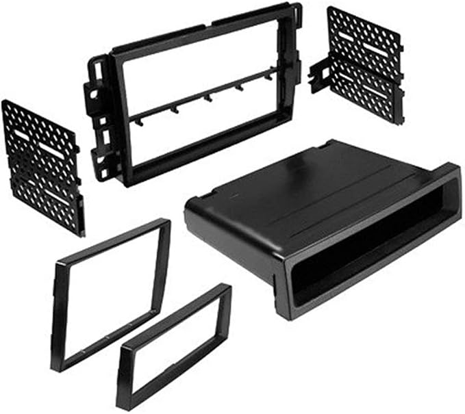 CACHÉ KIT801 Bundle with Car Stereo Installation Kit for Chevrolet Traverse 2009 – 2012 in Dash Kit, Harness, Antenna Adapter for Double or Single Din Radio Receivers (4 Item)