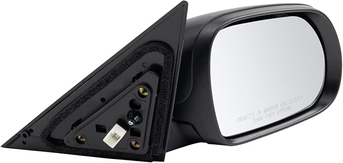 Passenger Side Power Mirror Textured Black without Heat without Blind Spot Compatible with 2020 2021 Kia Soul KI1321232