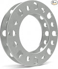 2 Pcs Die Cast Wheel Spacers 6mm 1/4" Thick Fits Bolt Patterns 8x6.50 8x165.1mm 8x170mm 8x180mm Chevy Siverado 2500 3500 ｜ Ford F250 F350 ｜ Ram 2500 3500 - Not Hub Centric