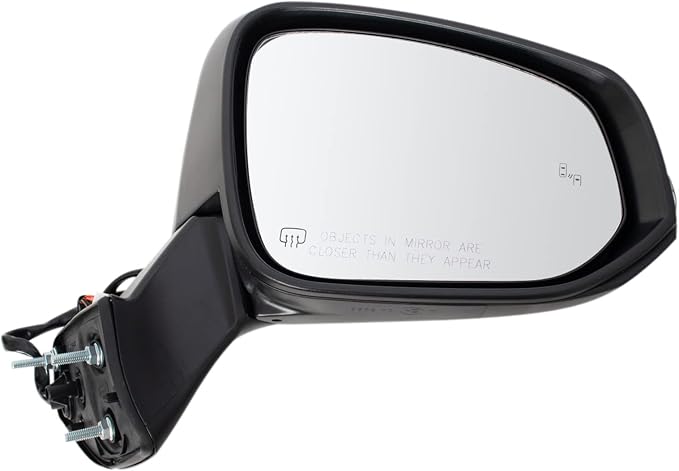 Driver & Passenger Side Mirror Set Power Heated Paint to Match with Blind Spot Indicator Compatible with 2020-2023 Toyota Highlander TO1320415 TO1321415