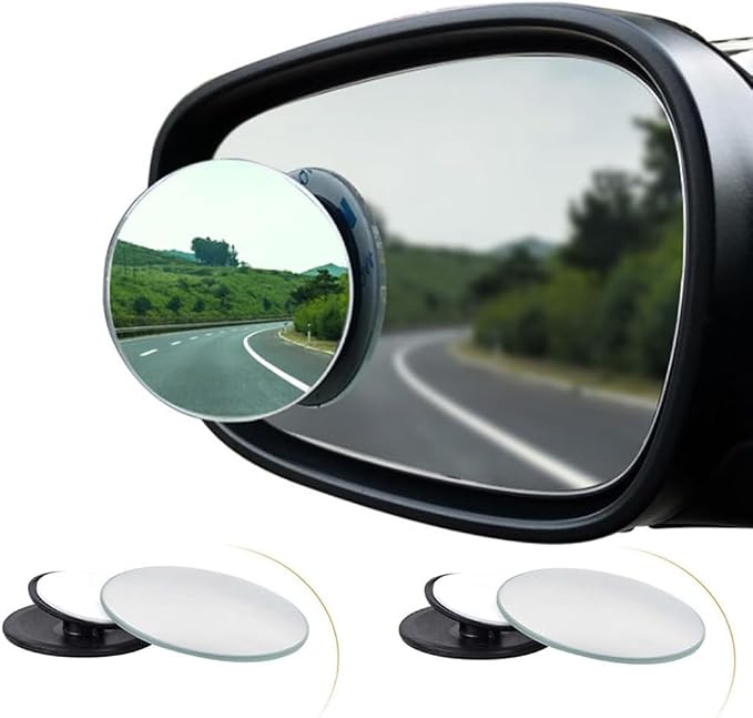 2 Blind Spot Mirror for Lincoln Corsair 2020-2025 | High definition glass with wide angle view 360-degree rotation adjustable base eliminate blind spots on side rearview mirrors