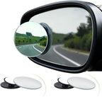 2 Blind Spot Mirror for Lincoln Corsair 2020-2025 | High definition glass with wide angle view 360-degree rotation adjustable base eliminate blind spots on side rearview mirrors