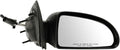 Passenger Side Mirror Assembly Manual Adjustment Non-Heated No Memory Black Compatible with 2005-2010 Chevrolet Cobalt