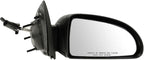 Passenger Side Mirror Assembly Manual Adjustment Non-Heated No Memory Black Compatible with 2005-2010 Chevrolet Cobalt