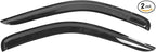 Tape On Window Visors Fits for 1997-2004 Dodge Dakota 2Dr Only, Side Auto Window Wind Deflectors, Ventshade, Rain Guards for Cars/Trucks