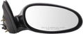 Passenger Side View Mirror Manual Folding Electric Adjustment Non-Heated No Memory Black Compatible with 1997-2005 Buick Century 1997-2004 Regal