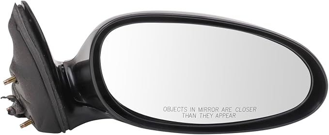 Passenger Side View Mirror Manual Folding Electric Adjustment Non-Heated No Memory Black Compatible with 1997-2005 Buick Century 1997-2004 Regal