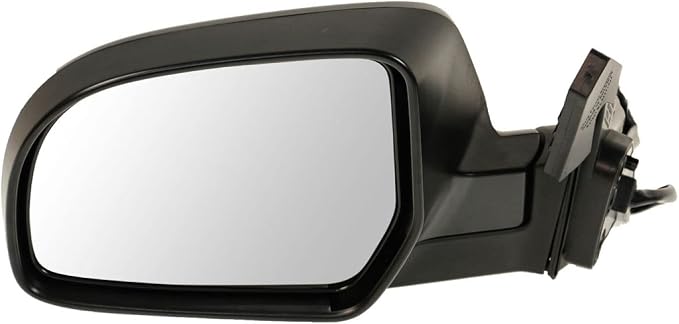 4 Piece Driver and Passenger Side Mirror Assembly Set Electric Adjustment Non-Heated No Memory Black Compatible with 2011-2014 Subaru Legacy Outback With Textured Cap SU1320123 SU1320137 SU1321123