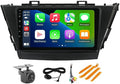 Car Radio Stereo for Toyota Prius Plus V Alpha 2012-2017 Dash Kit Car GPS Navigation, 1+32GB 9" IPS Touch Screen Head Unit with Car-Play & Android Auto/SWC/Rear View |,9" IPS Touch Screen,Car-Play,Android Auto,SWC,FM,5G WIFI,AHD Camera